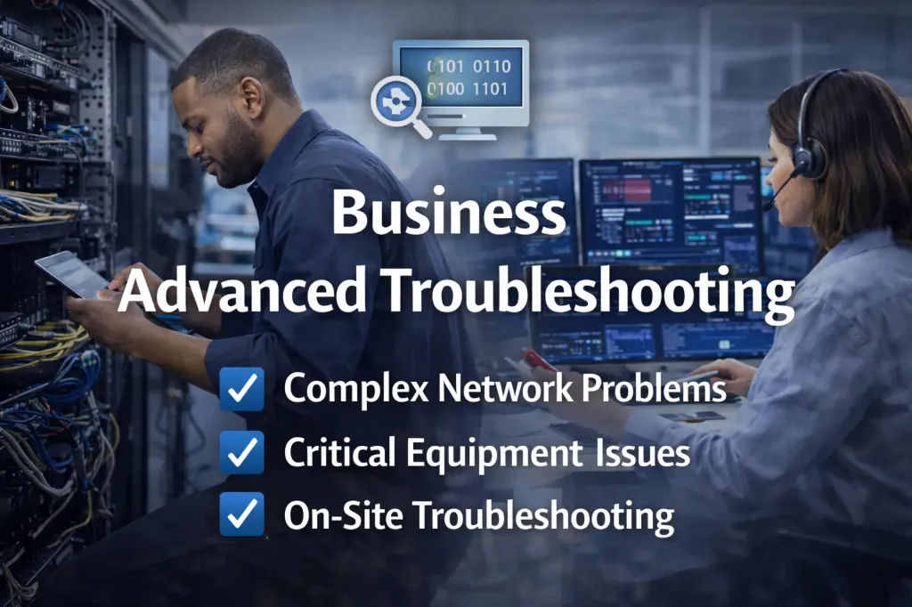 Business Advance Troubleshooting
