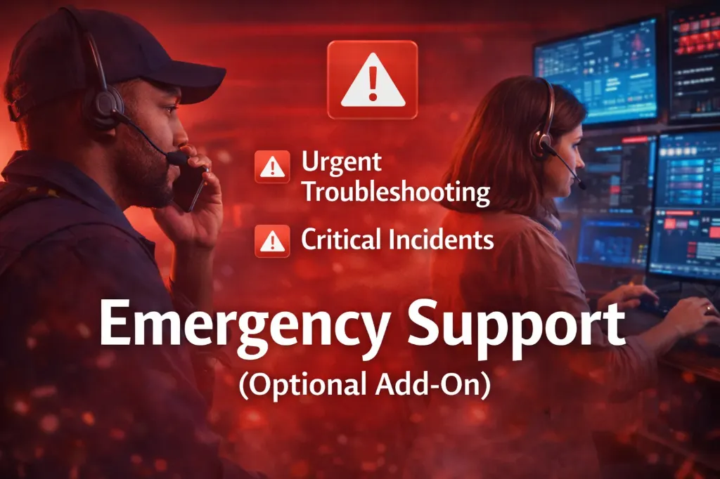Emergency Support (Optional Add-On)