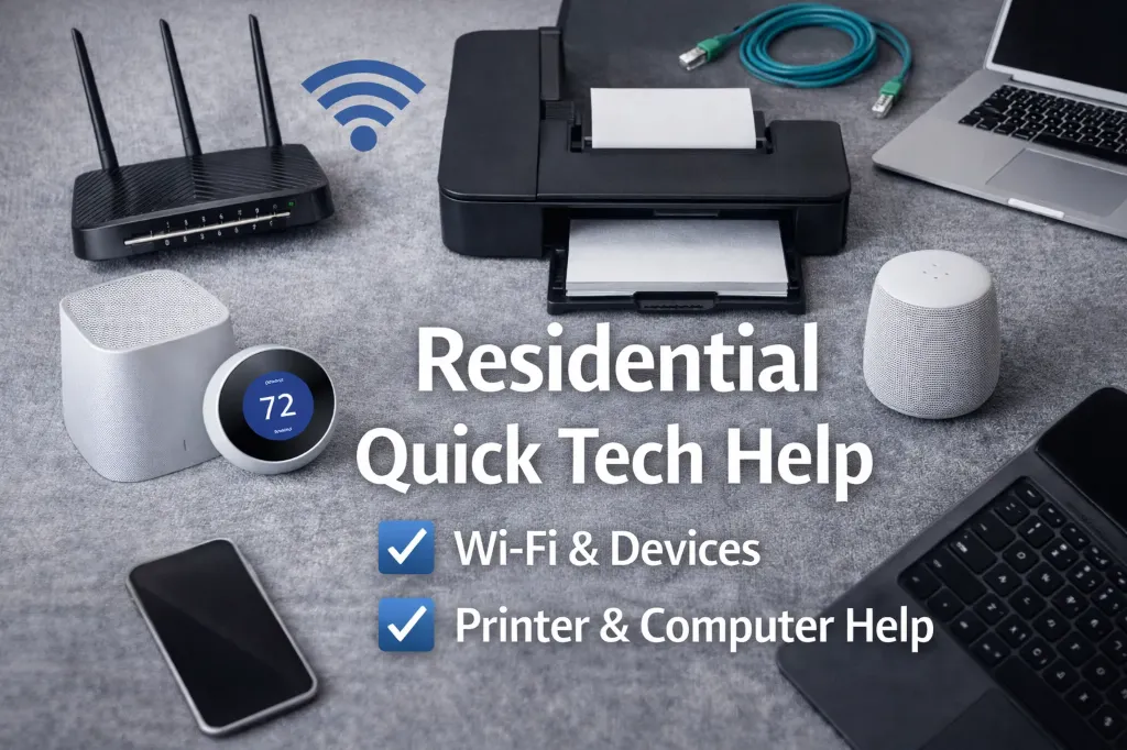 Residential Quick Tech Help
